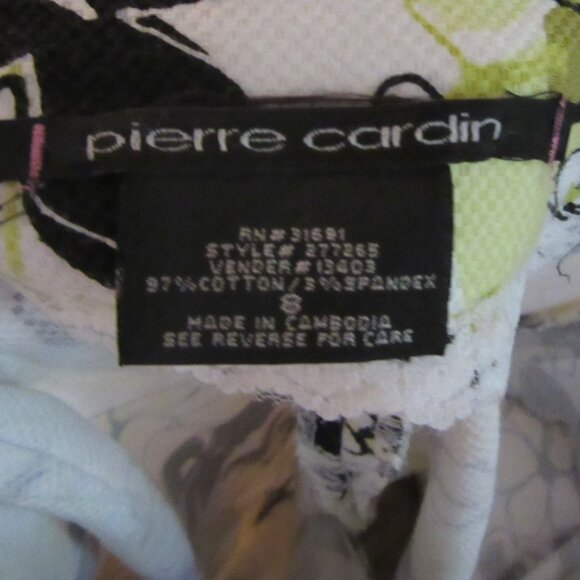 Vintage Pierre Cardin Colorful Cotton Cropped Pants in Size 8 - Picture 7 of 7